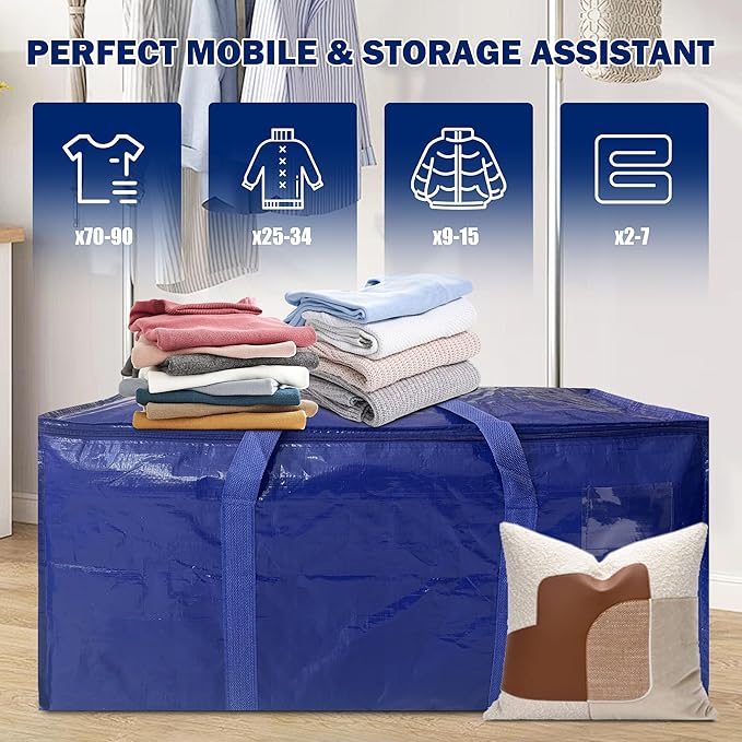 16 Pack Extra Heavy Duty Large Moving Bags - Image 6